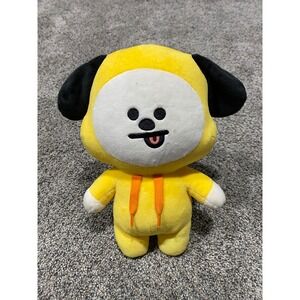 BT21 Chimmy Plush Toy Unisex OS Yellow Good BTS Line Friends Character Plushie